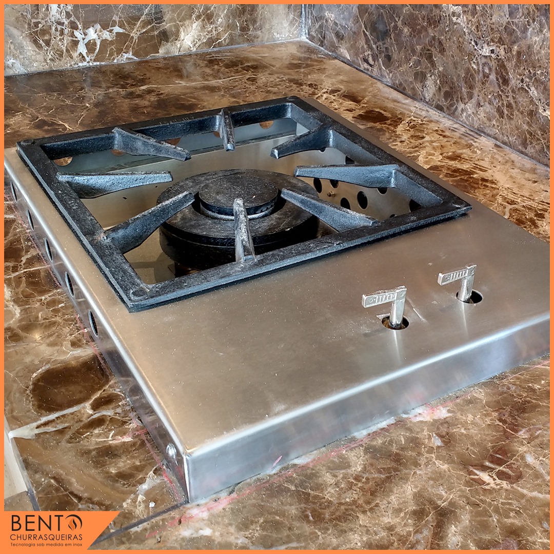 Bifeira de Sobrepor Inox 304