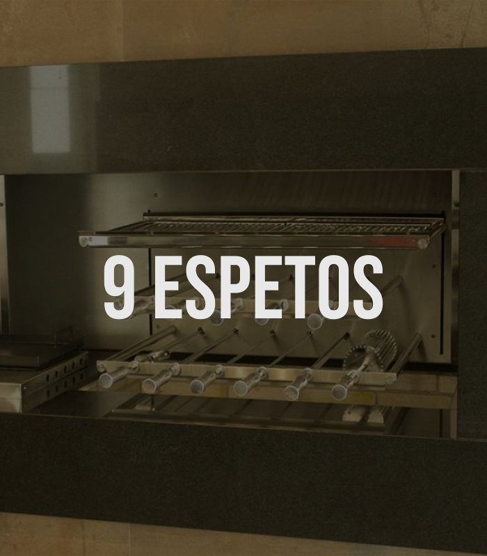9 espetos